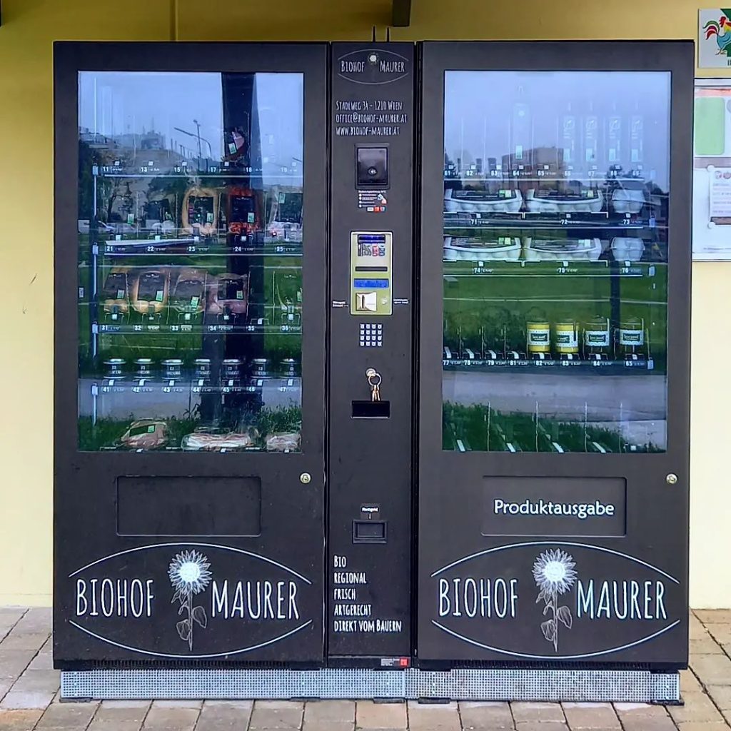 AbHof-Automat Direktvermarktung Biohof Bauernhof Wien